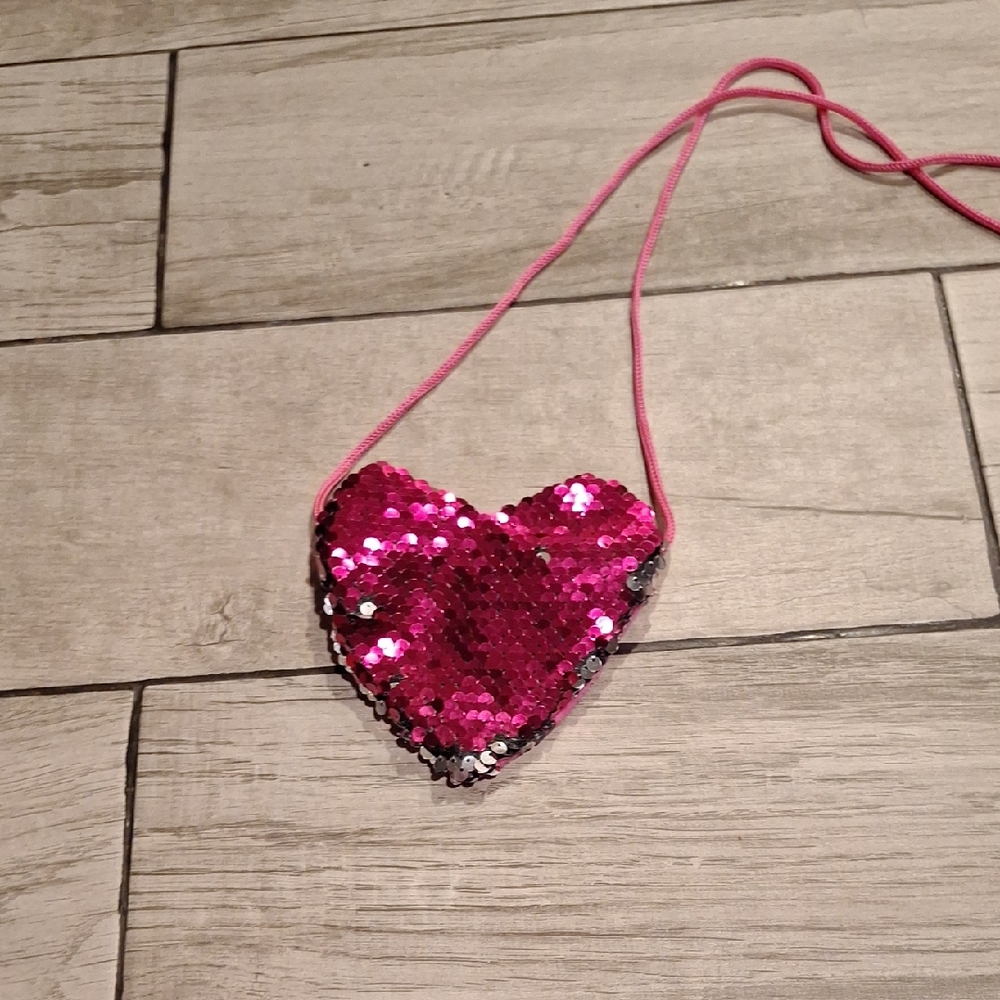 🦔Pink Flip Sequin Mini Purse🍓